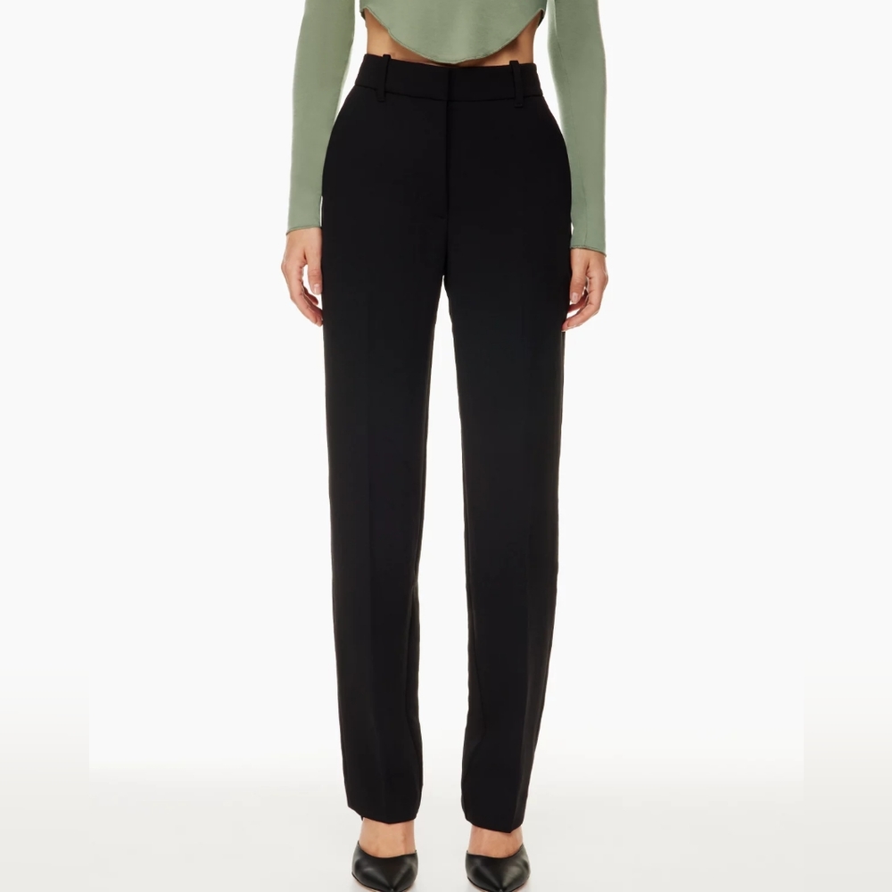 Aritzia Wilfred Choppn Black Pant